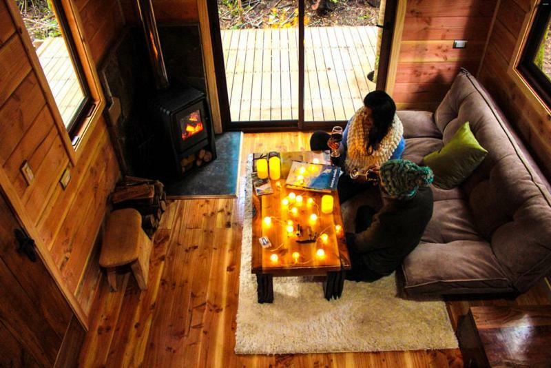 Cabanas Bosque Milenario Coñaripe Εξωτερικό φωτογραφία